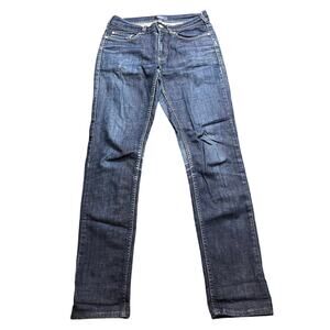 Wood Wood Woodwood Denim Mens‎ Slim Leg Blue Jeans Distressed Size 30 x 32